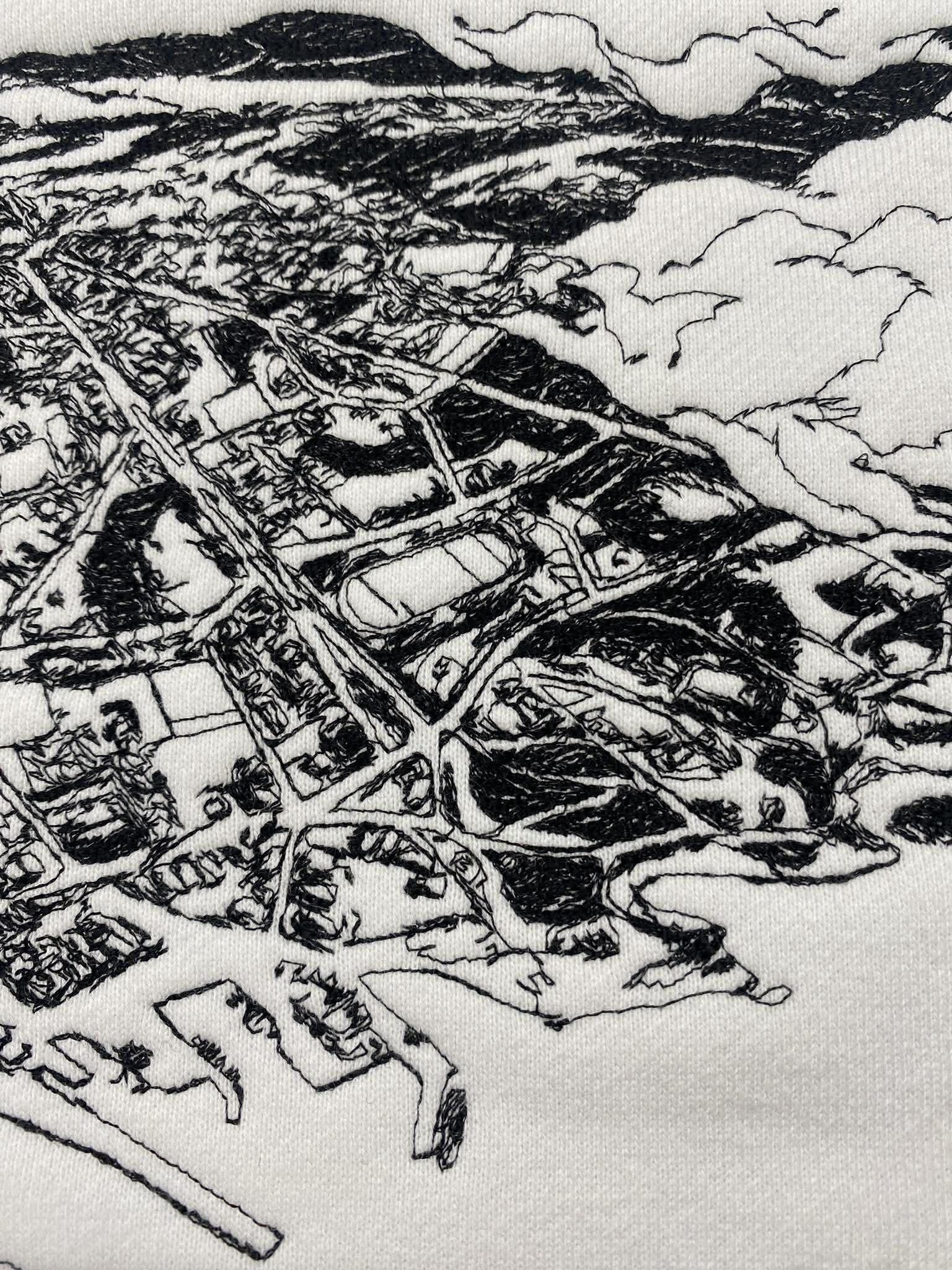 コミックステッチの細部。ペンタッチの再現