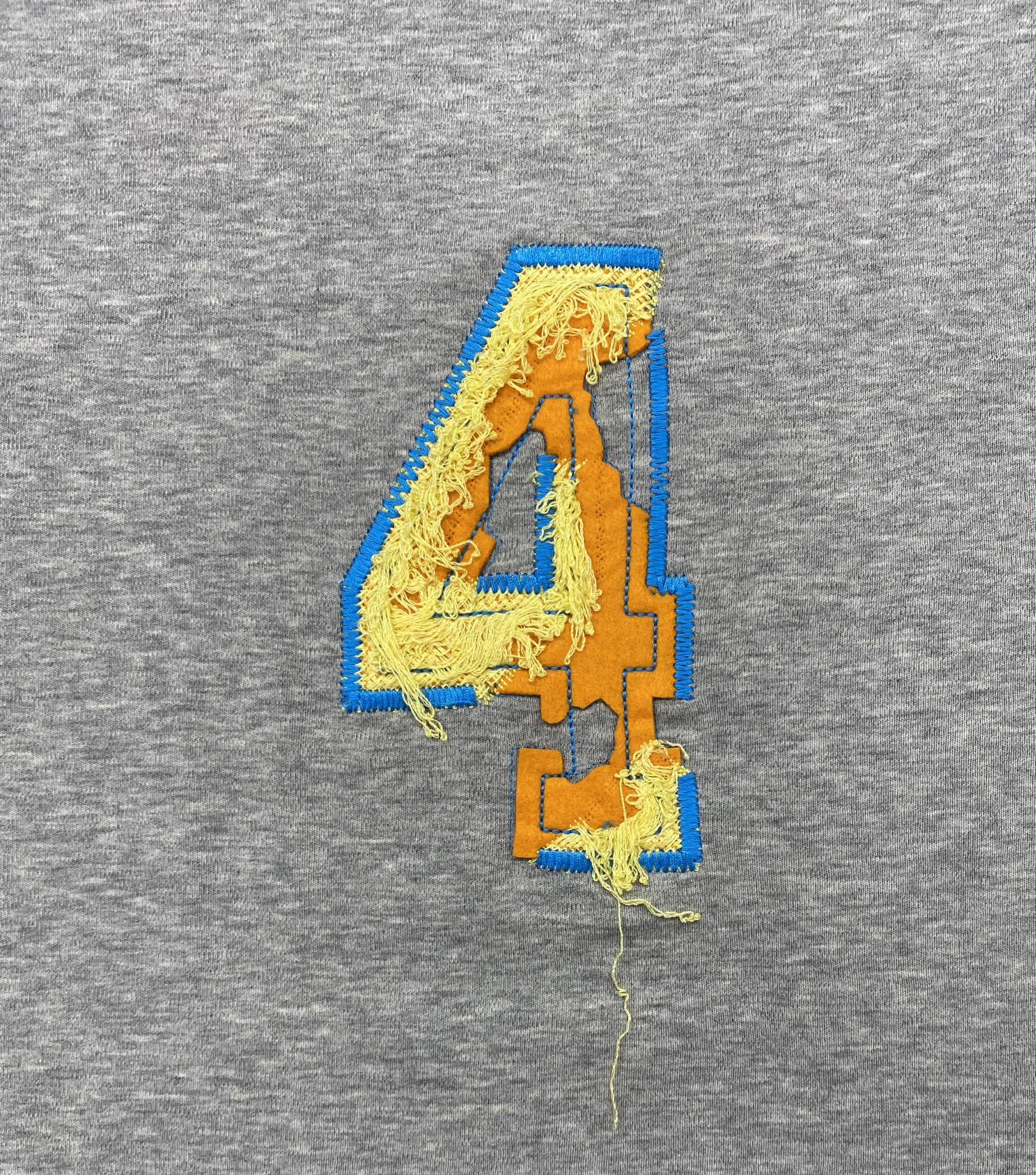 クラッシュ加工刺繍 アップ2