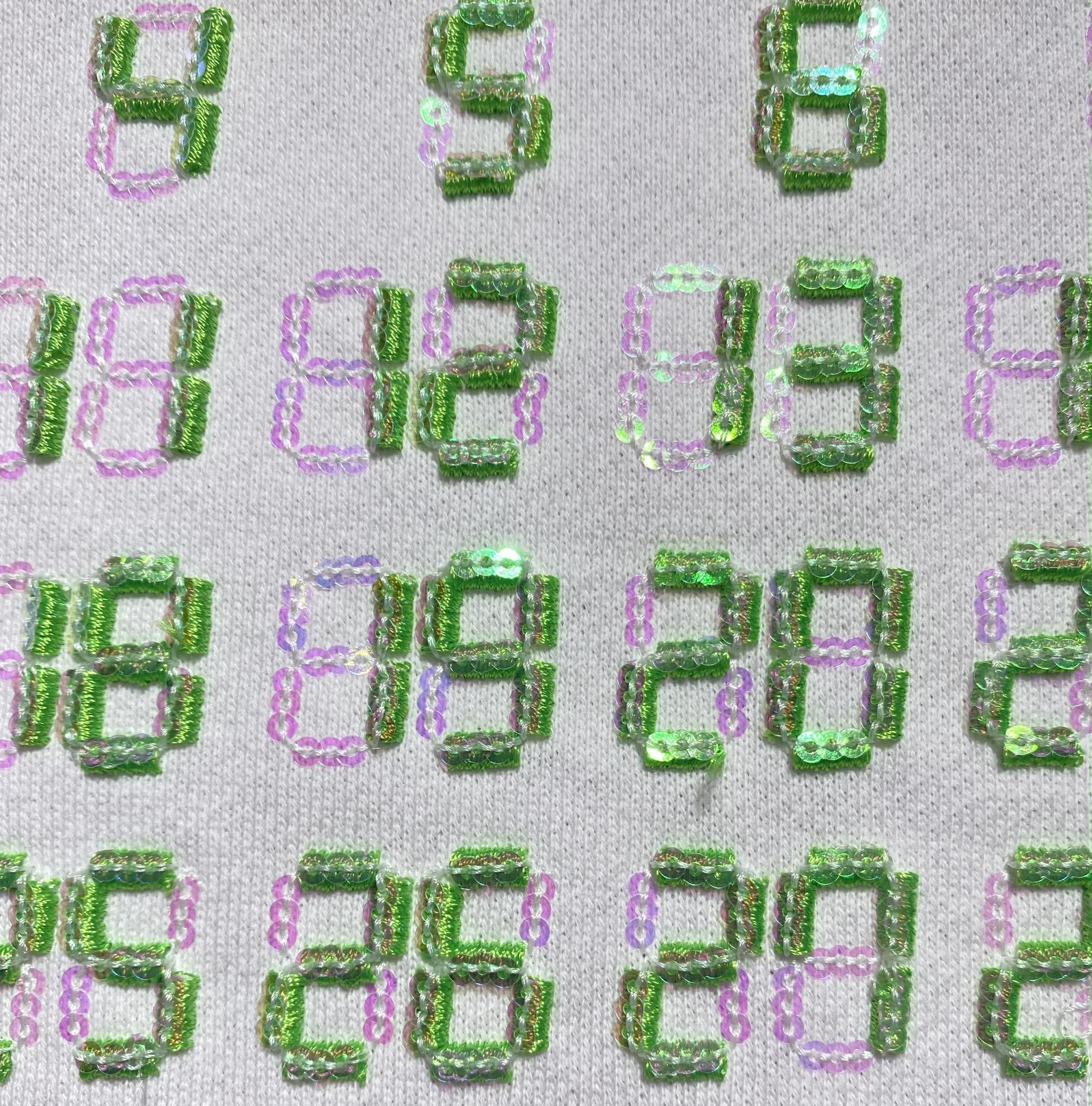 ラスター刺繍 側面デザイン2