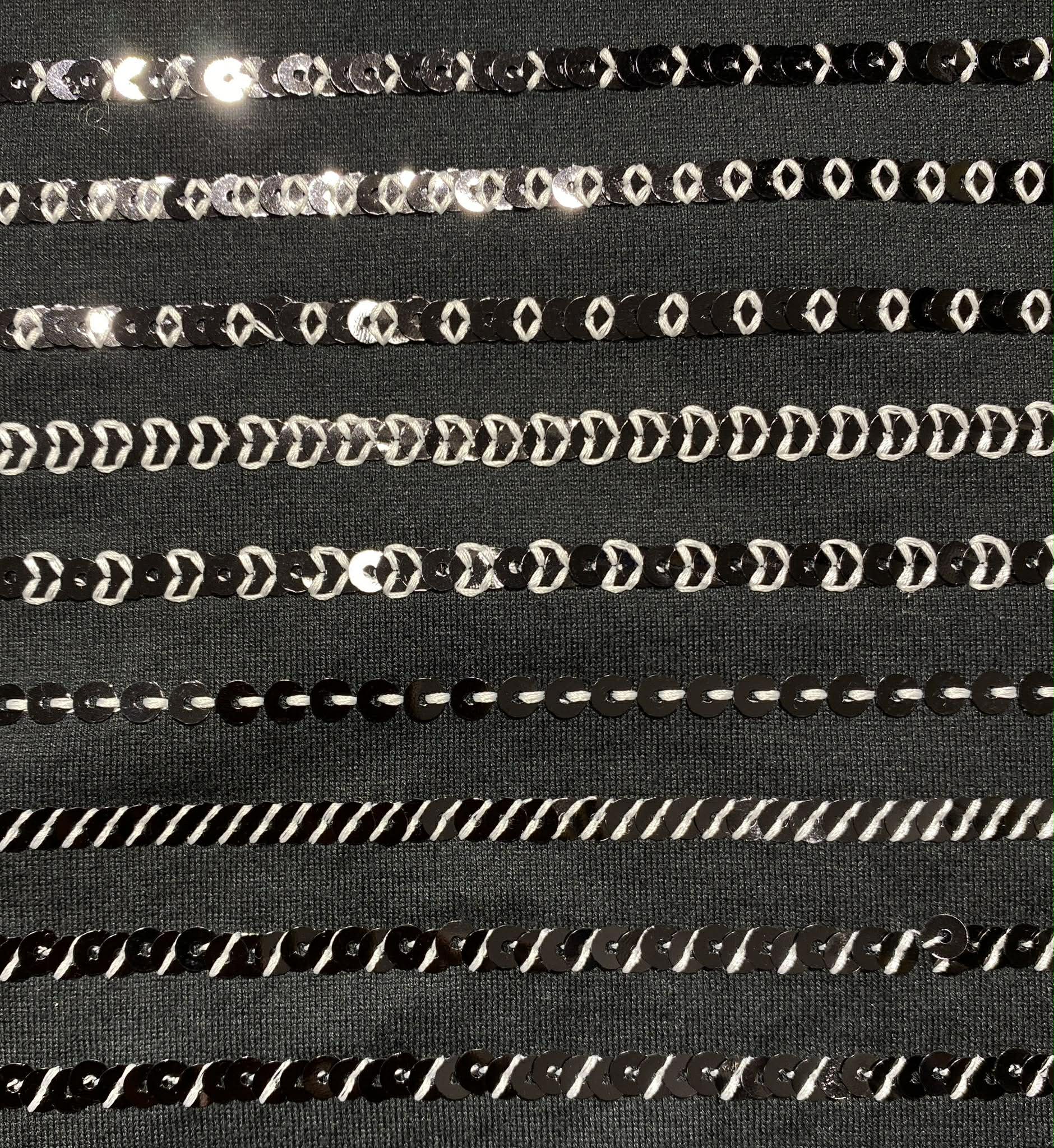 スパンコールの配置詳細