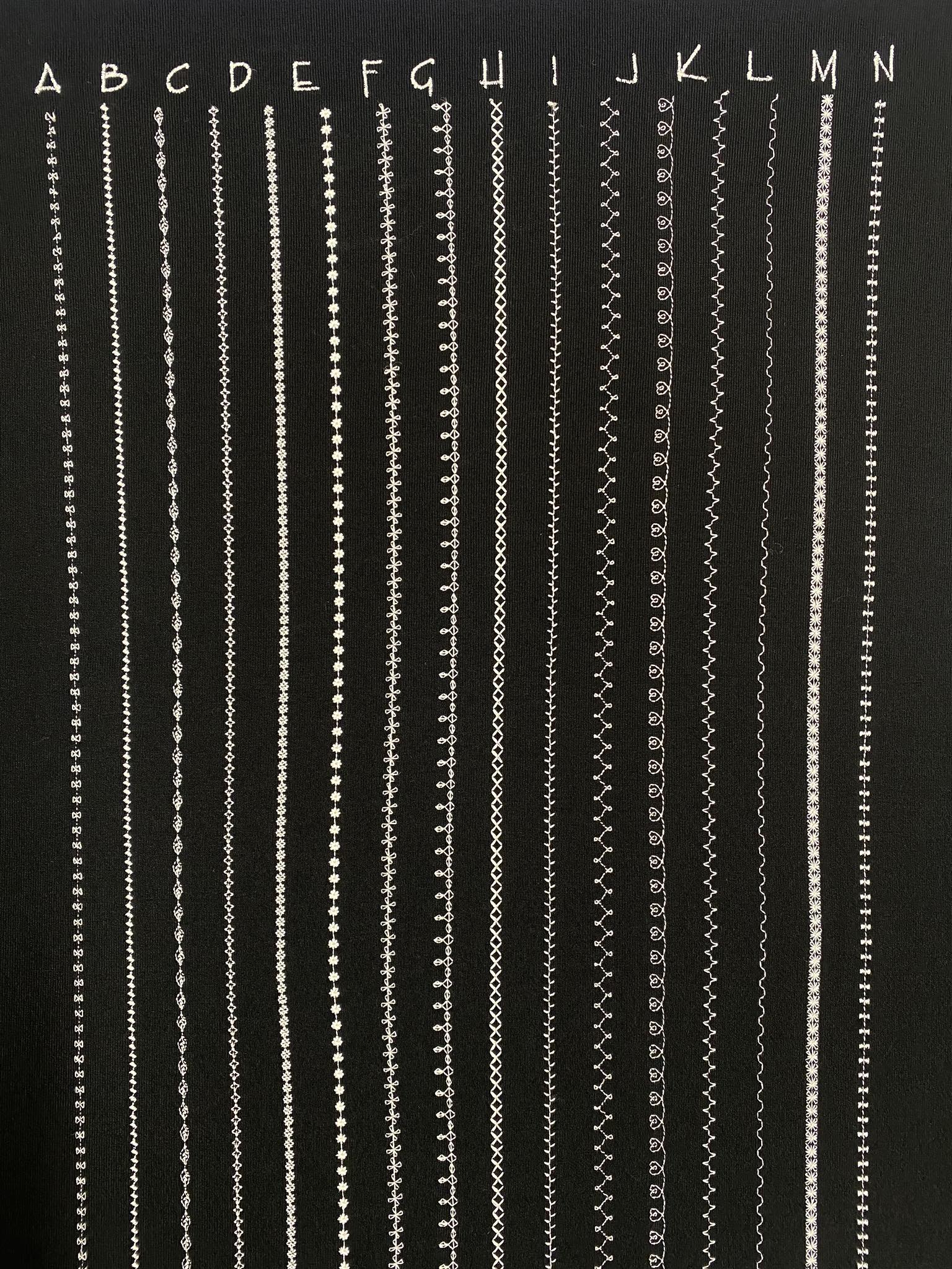 カラーとステッチの組み合わせ